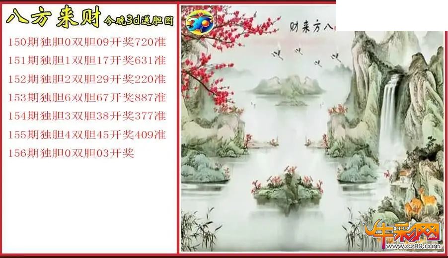 2026156期福彩3D图谜汇总