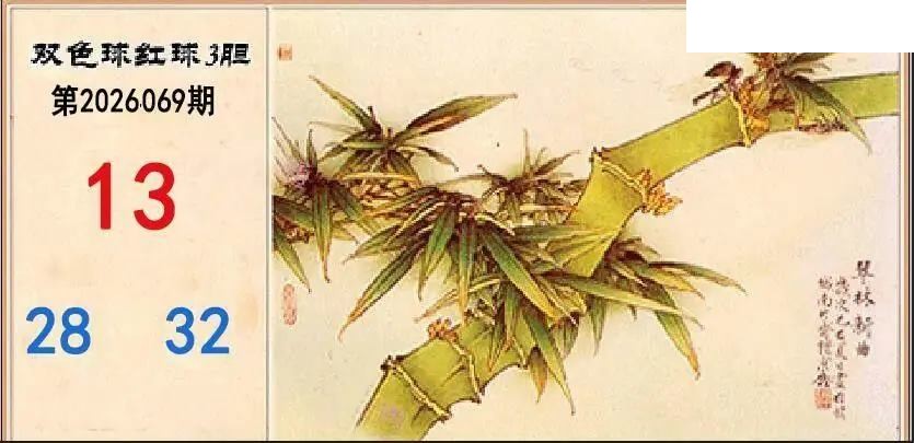 2026年069期双色球字迷图谜汇总